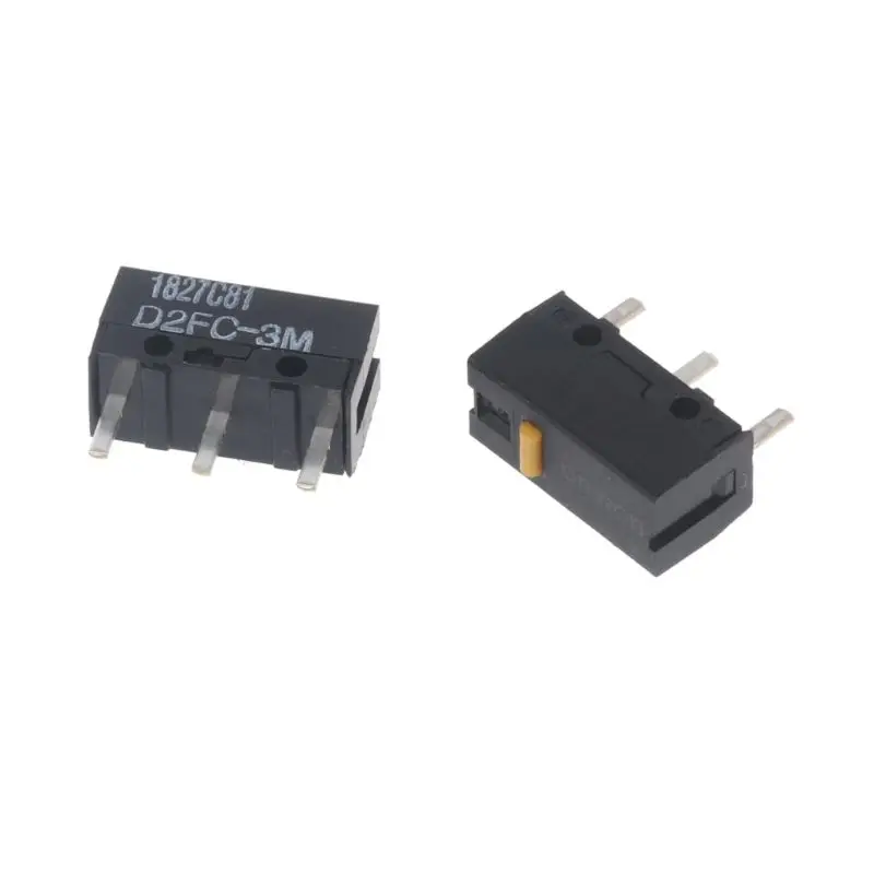 5 шт. OMRON D2FC-3M 0.74N желтый точка мышь микро переключатель универсальный с 7N 10 м 20 AXYF