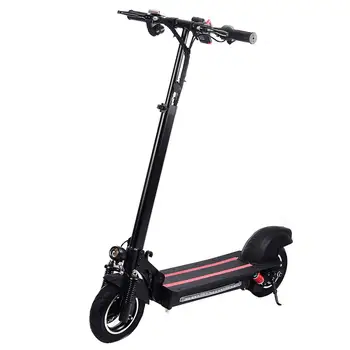 

Off-road Folding Electric Scooter Disc Brake 500W Motor 48V 10Ah Battery 35km Mlieage 10inch Pneumatic Tire