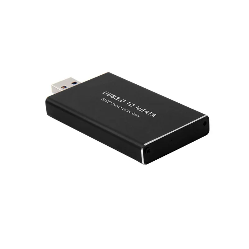 USB 3,0 для mSATA SSD жесткий диск коробка конвертер адаптер корпус Внешний чехол 1 шт. Прямая поставка