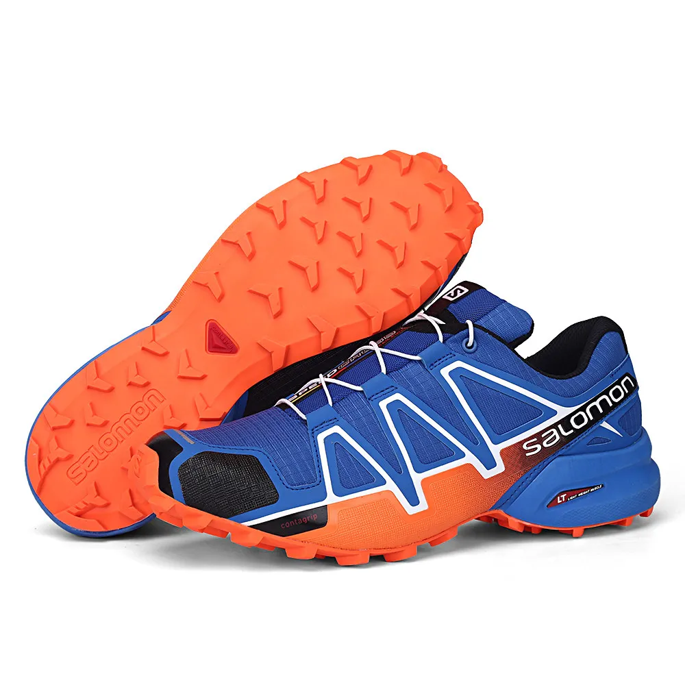 Salomon speed cross 4/Мужская обувь; уличная спортивная обувь; zapatillas hombre speed cross CS; мужские кроссовки; Solomon Mujer; фехтовальная обувь - Цвет: S4 4