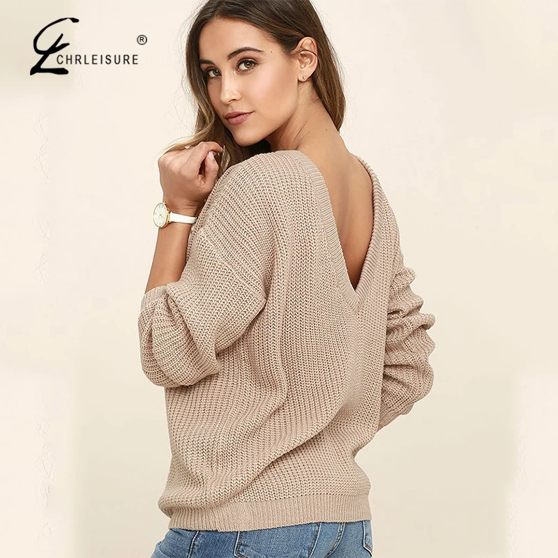 CHRLEISURE Модный высококачественный Женский свитер на осень и зиму Женские