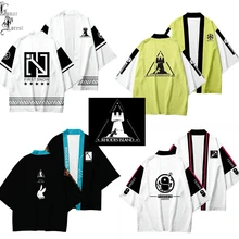 Игра Arknights 3D печать японское кимоно хаори юката косплей для женщин/мужчин модные летние повседневные крутые с коротким рукавом Уличная одежда