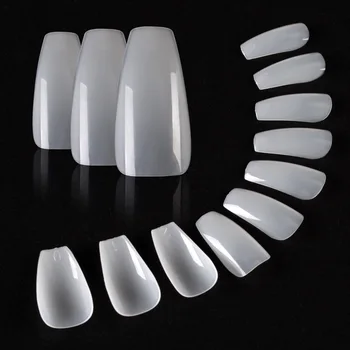

Bag Short Coffin Nail Ballet Fake Nails Manicure Patch