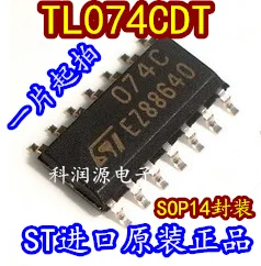 10 шт. TL074CDT: 074C SOP8 новое и оригинальное