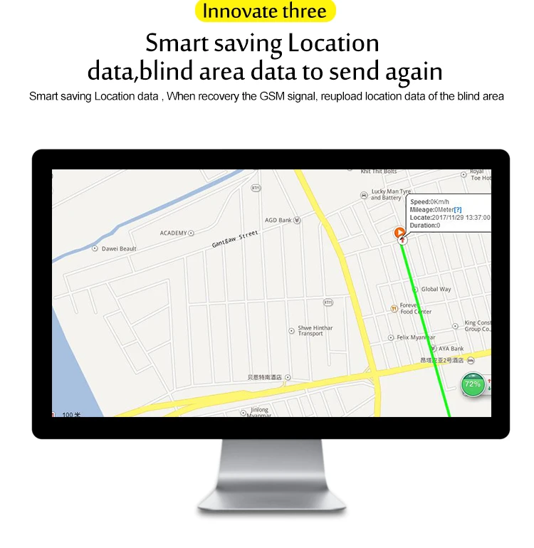 TK206 OBD2 автомобильный интерфейс OBDII gps GSM GPRS трекер с вибрационной сигнализацией отслеживание в реальном времени с геофенсом