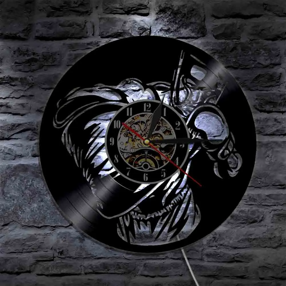 Бокс Виниловая пластинка настенные часы Спорт хобби Pugilist декоративные часы бокс винтажные часы боксеры настенные художественные боксерские подарки для влюбленных