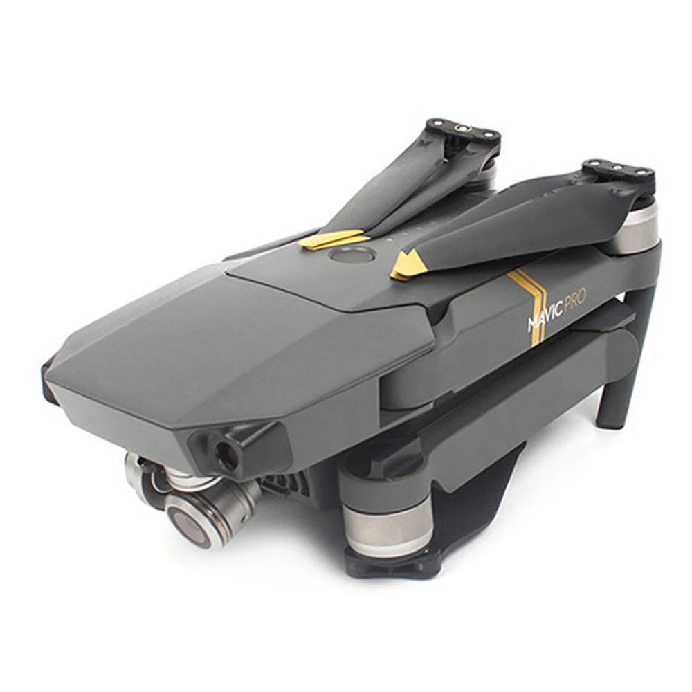 2 пары подходят для DJI MAVIC PRO Platinum версия шумоподавление Золотое и Серебряное складное весло МАЛОШУМНОЕ DJI Mavic Pro Серия