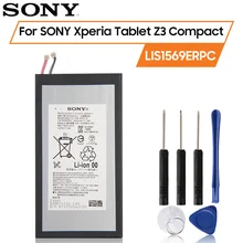 Originale SONY LIS1569ERPC Batteria Per SONY Xperia Z3 Tablet Compact 4500mAh Autentico Tablet Batteria di Ricambio