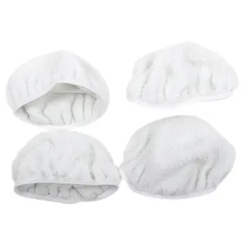 

White 4PCS Car's Polisher Buffer Waxer Polishing Bonnet