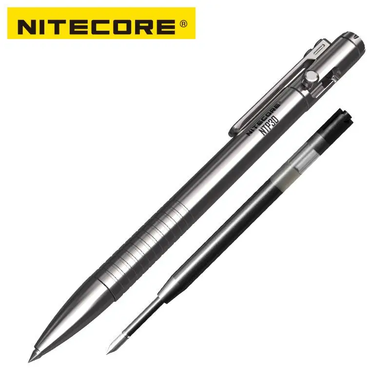 Новая тактическая ручка Nitecore NTP30 для самозащиты инструменты из титанового сплава