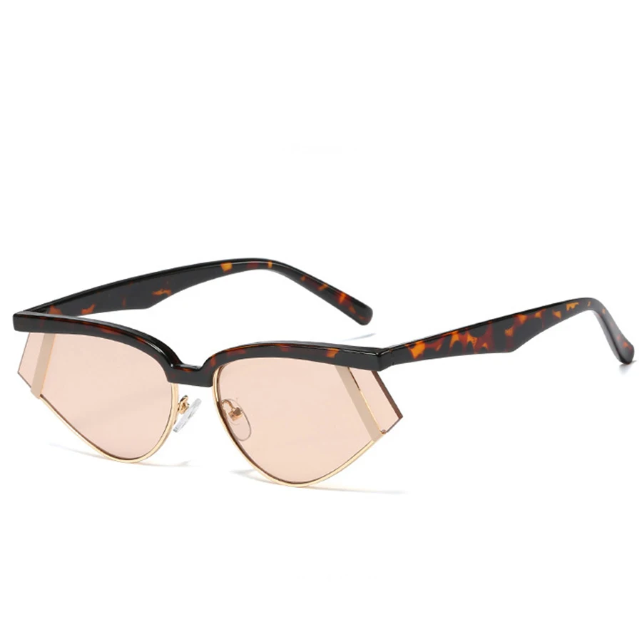 5 sunglasses Солнцезащитные очки без оправы, женские, индивидуальные, солнцезащитные очки, Роскошные, брендовые, дизайнерские, оттенки, морской цвет, линзы, очки для глаз, прозрачные очки - Цвет линз: 5 sunglasses