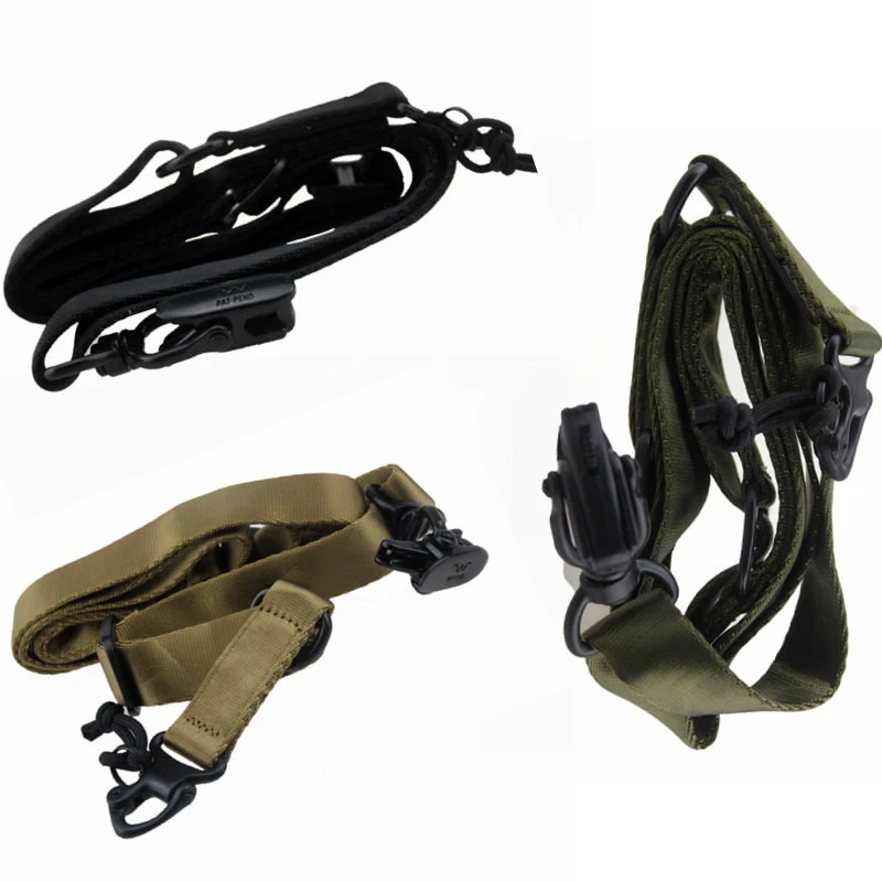 MS2 Tactical One or Two Point Multi-function Gun Sling Rifle Sling Quick Detach QD Strap Rope for Hunting Accessories