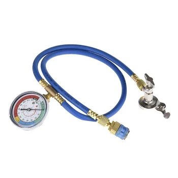 

Auto A/C R134A Refrigerant Recharger Hose Low Pressure Gauge Car Air Conditioning DC112