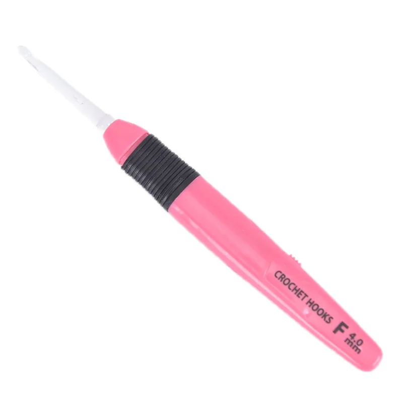 2.5MM-6.5MM 9 Led Light Up Crochet Hook Knitting Needles Weave Sewing Accessories colors available Sewing Needles - Цвет: 4mm