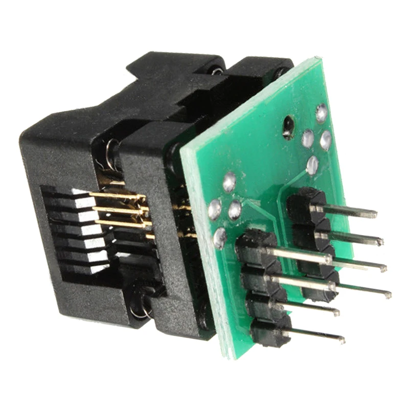 SOIC8 SOP8 для DIP8 адаптер программатора EZ гнездо модуля преобразователя|Запасные