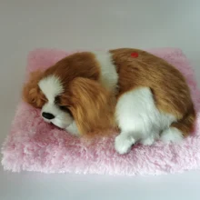 Милый милый пушистый орнамент с изображением собак Украшение Моделирование для домашнего декора детский подарок плюшевые игрушки мягкие игрушки