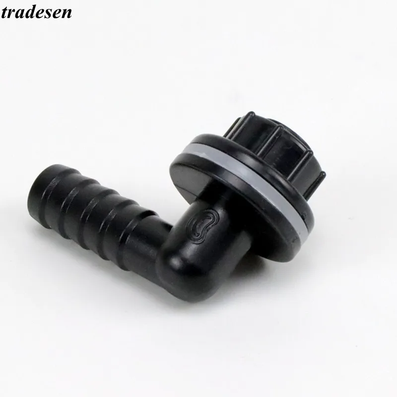 3/8" Thread to 14mm 90 Degree Elbow Drainage Connector Aquarium Fish Tank Drain Coupling Adapters Irrigation Water Pipe Joints