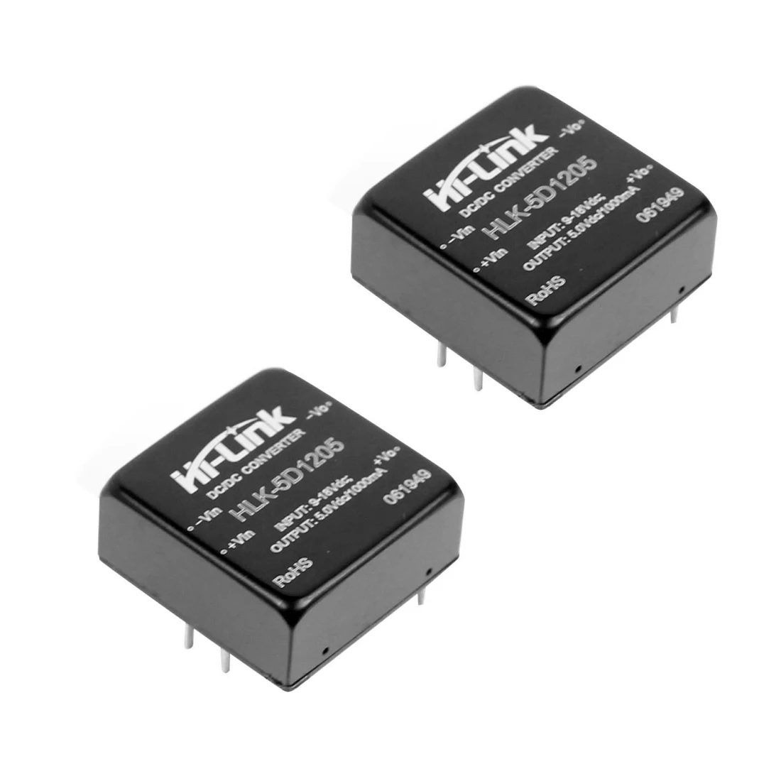 2X DC 5W стабилизирующий преобразователь напряжения HLK 5D1205 12V to 5V 1A 5D1212 420mA DCDC 4:1