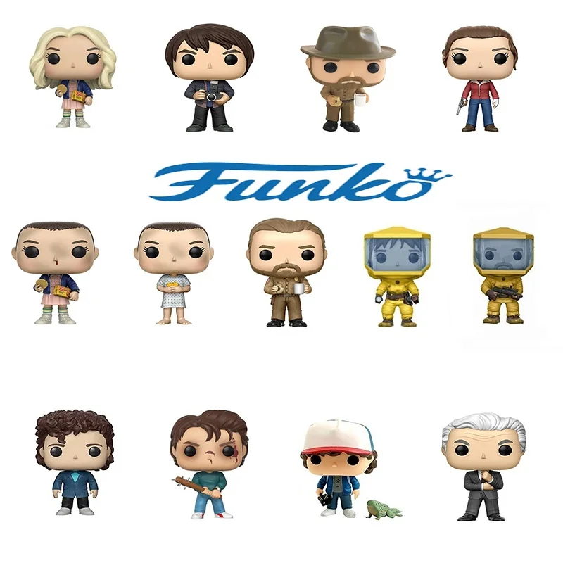 FUNKO POP Stranger Things полная сборка Аниме Фигурка виниловые фигурки модель игрушки