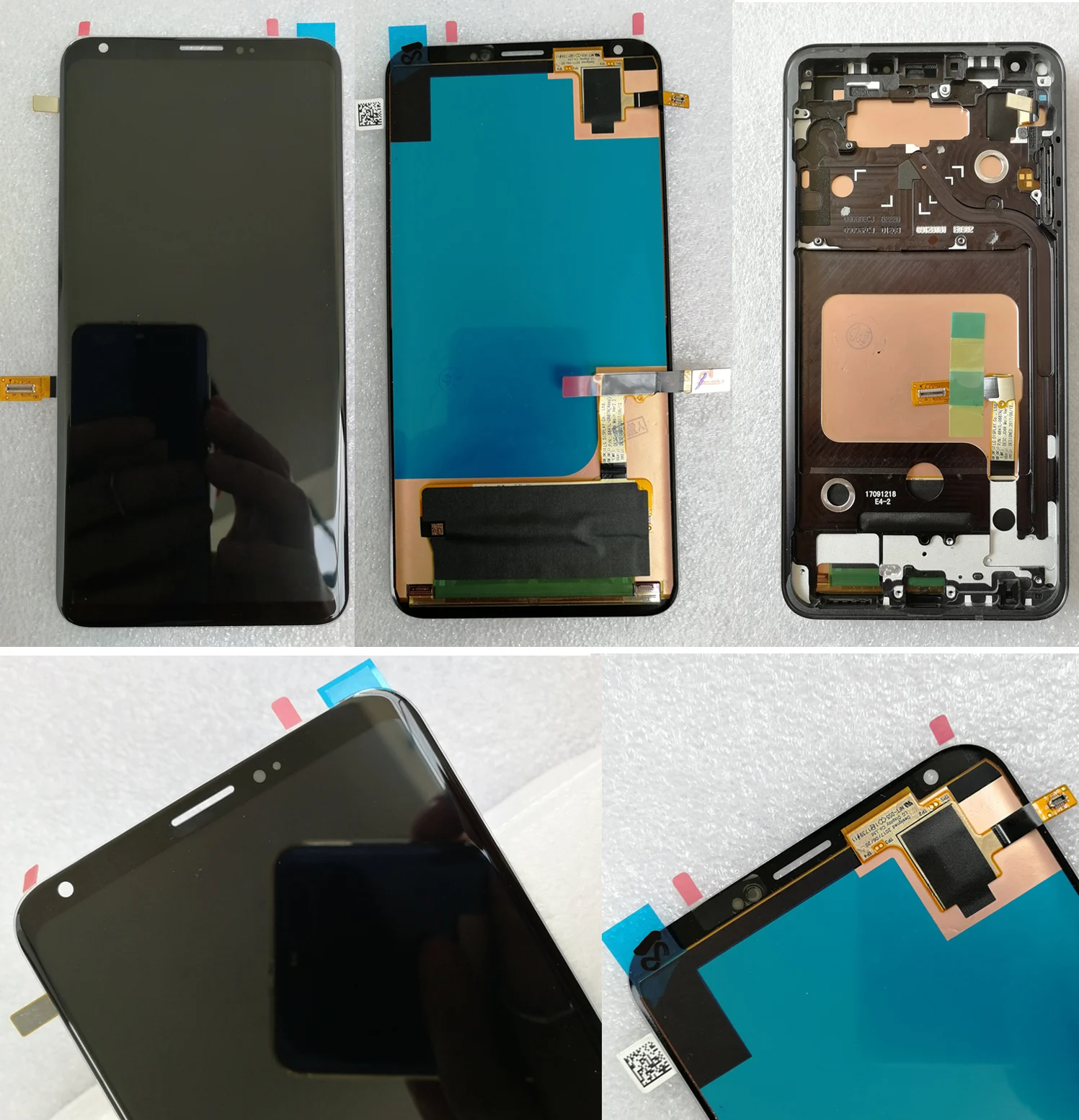 

Оригинальный P-OLED 6 "для LG V30 H930 H931 H932 H933 VS996 ЖК-дисплей Дисплей сенсорный Экран