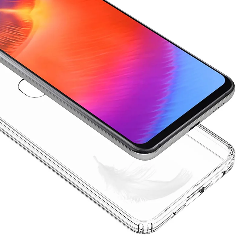 Для samsung A60 чехол 6,3 ''Кристальный Гибридный Бампер прозрачная твердая акриловая задняя крышка для samsung Galaxy A60 A606 A 60 чехол для телефона s