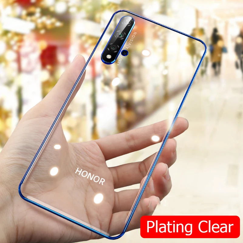 Чехол для телефона мягкий прозрачный Huawei Honor 20 Pro/20 Lite/20s|Бамперы| |