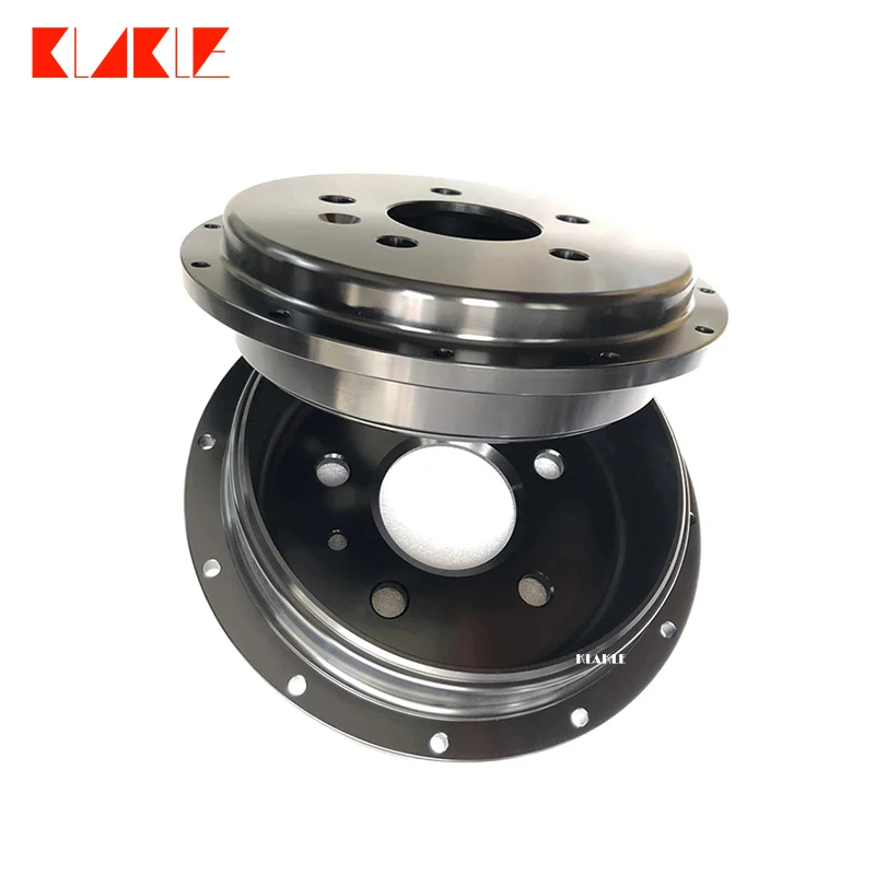 KLAKLE Big Brake System Aluminum Center Hats For BMW E92 M3 Rear Wheel 345x28MM Brake Disc Center Bell