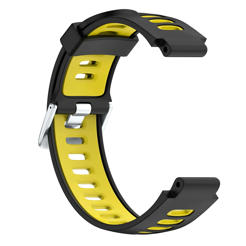 Для Garmin Forerunner 735XT 620 630 двухцветный сменный силиконовый ремень Смарт-часы аксессуары