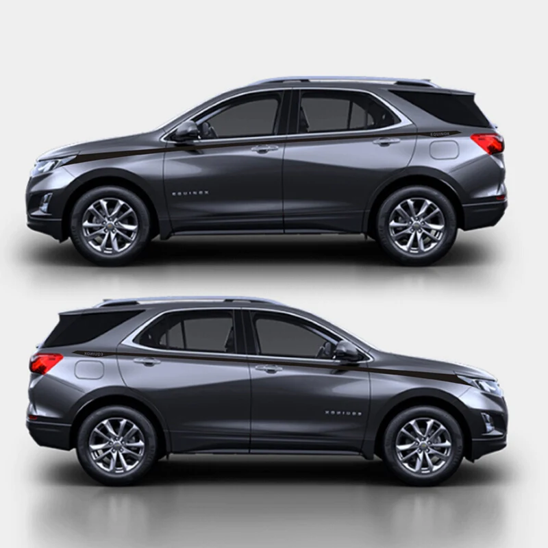 Спортивные полоски наклейки для автомобиля Chevrolet равноденствие Авто кузова индивидуальная наклейка внешние аксессуары