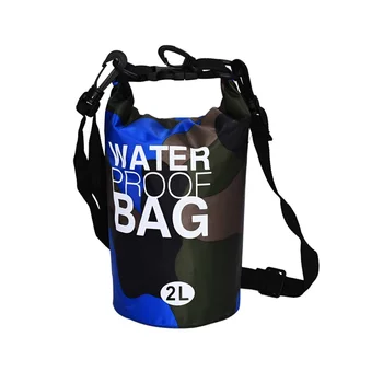 

2L Waterproof Bag Ultralight Camping Dry Organizer Drifting Portable Durable Swimming Bag Trekking Camouflage Outdoor Dry Bag