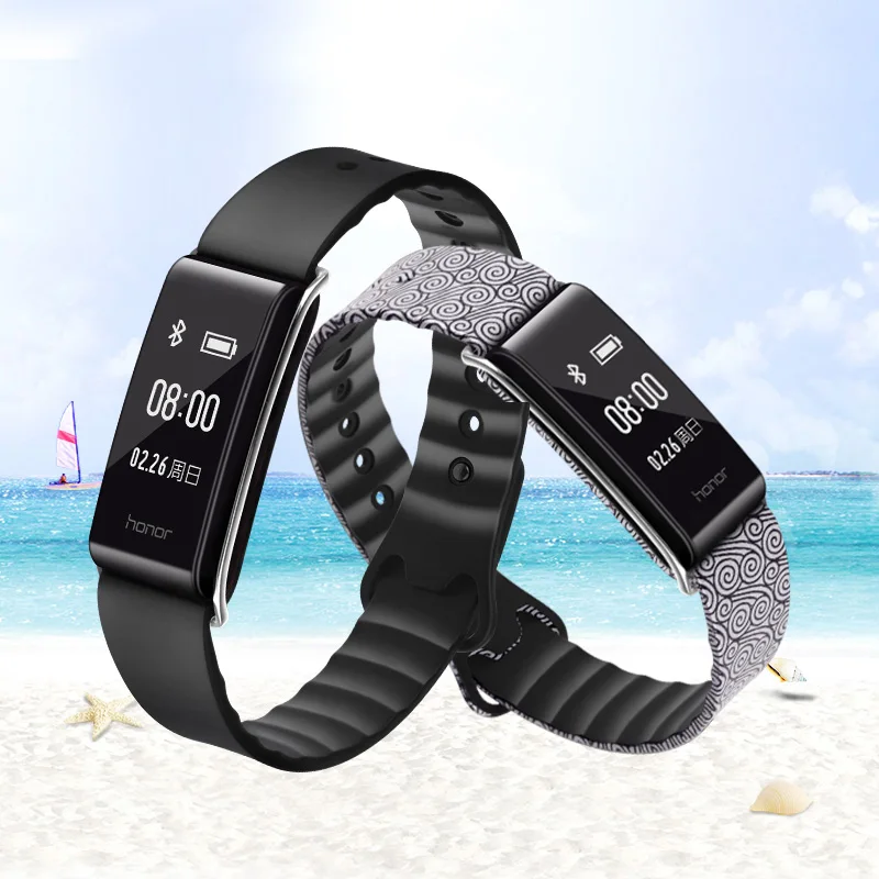 Силиконовый ремешок для HUAWEI цветной A2 сменный honor Band спортивный камуфляжного