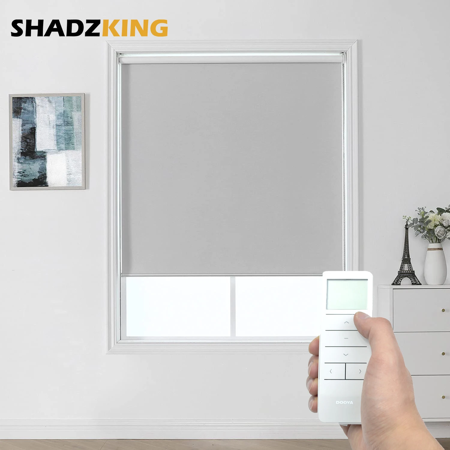 Cordless Roller Blinds For Winodows Motorized Electric Roller