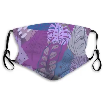 

Fillter Cloth for Men Palm Jungle Adjustable Waterproof Cloth Half Face Ear Loops for Camping Double Protection