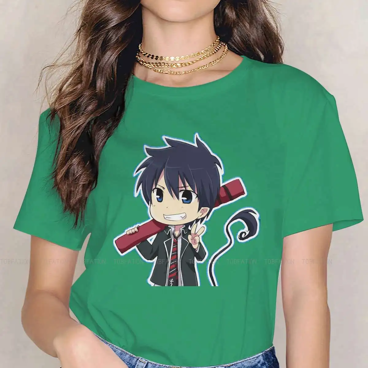Hip Hop O Neck Tshirt Blue Exorcist Rin Okumura Amaimon Okumura Yukio  Comics Fabric Classic T Shirt Woman New Design 4xl Big - T-shirts -  AliExpress