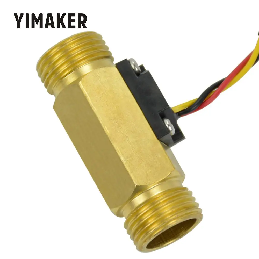 Настенный водонагреватель YIMAKER 1 ~ 30 л/мин G1/2 сенсорный выключатель датчик расхода