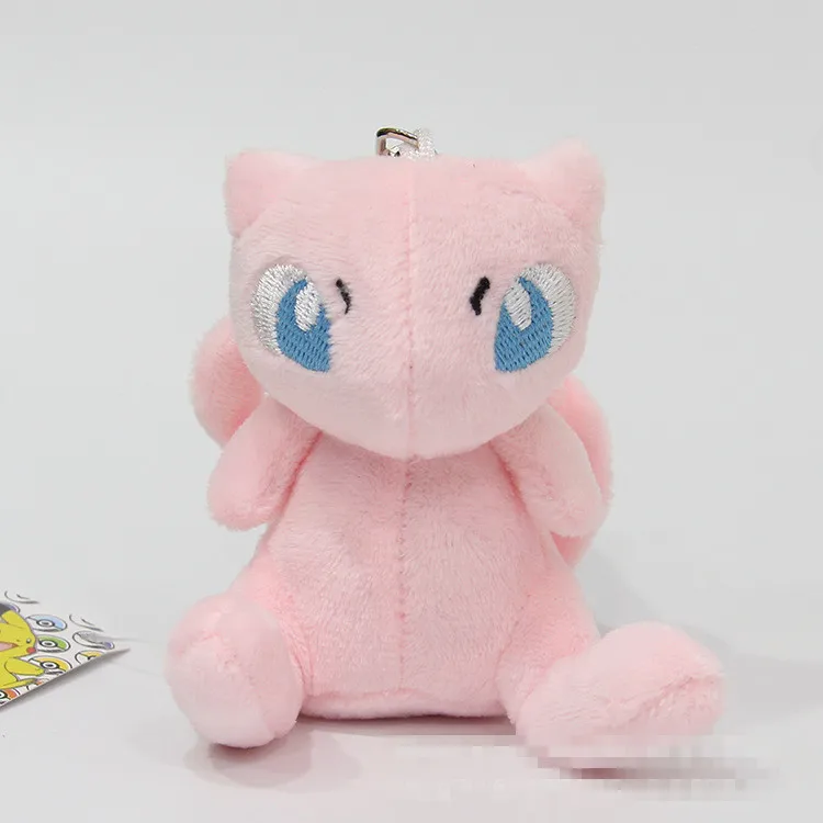5 шт/лот Япония koya плюшевые розовые Mew Mewtwo llaveros kawaii Брелки Подвески vipkid Рождественский подарок для девочек