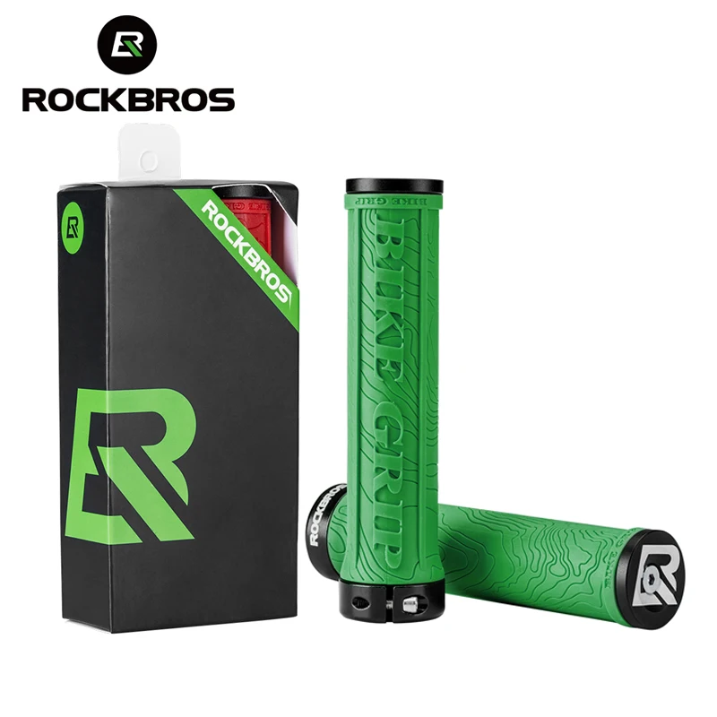 Мягкие 3D противозажимные ручки ROCKBROS скольжения на рукоятке велосипедные детали