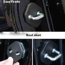 Авто-Стайлинг крышка дверного замка автомобиля Авто эмблемы чехол для Toyota camry ржавчины наклейки аксессуары