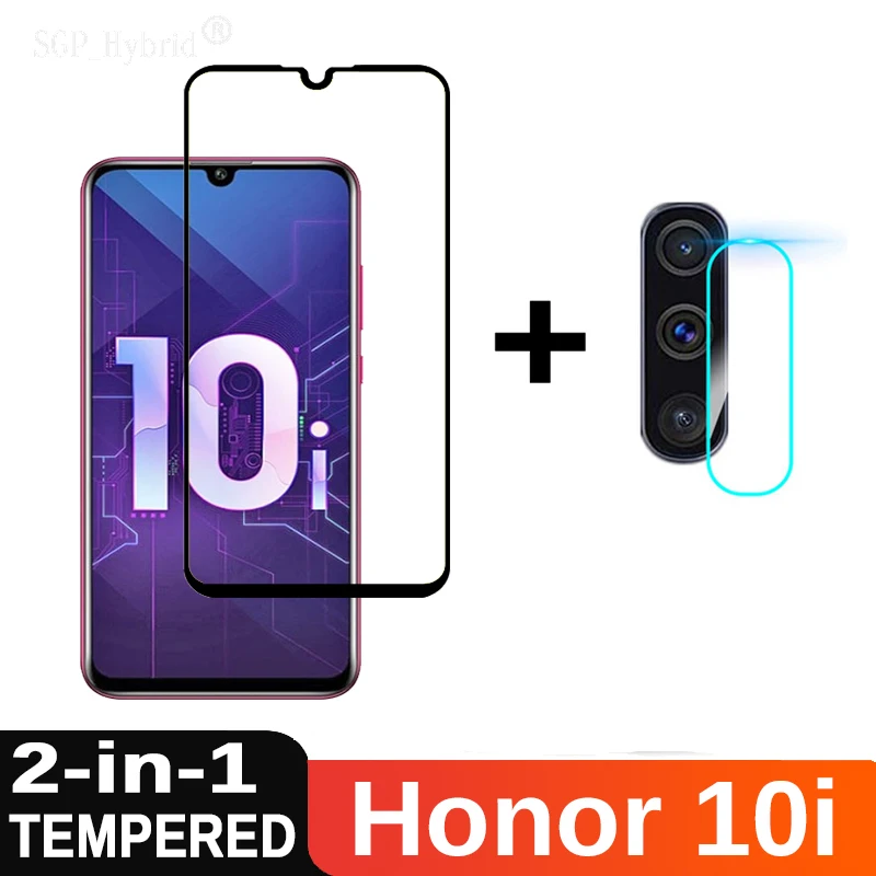 Фото 2 в 1 Камера Протектор экрана из закаленного стекла для Huawei Honor 10i защитная пленка (купить)