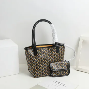 

2020 new dog tooth bag mini small tote bag 5D color printing pattern all-match printing shoulder bag lady handbag