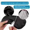 100% Natural Silk 19 Mulberry Sleeping Eye Patch with Adjustable Strap Eye Mask for Sleep Blocks Light Eye Shade Cover Blindfold 5