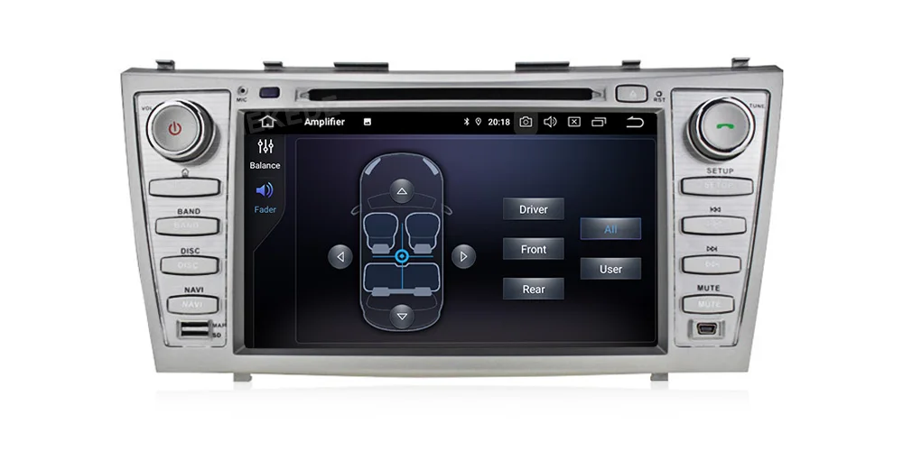 Cheap MEKEDE Android9.0 4G RAM 64G ROM RDS Car Multimedia player for toyot camry 2007-2010 Car gps navigator radio RDS wifi 4G 12