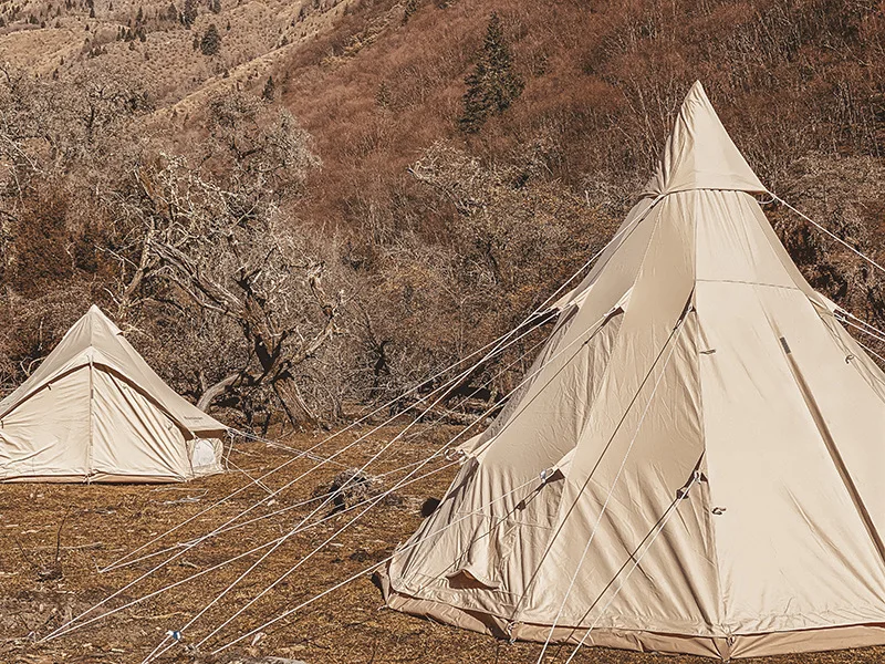 Indian Tent Bell Tent- 100% Cotton 