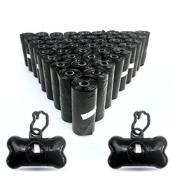 42 rolls of garbage Товары для домашних животных сплиттер кость; Прямая поставка; 1 комплект = 20/42 рулонов черные пакеты для уборки за собакой+ диспенсер для отходов животных мешок одноразовый пакет для мусора - Цвет: 42 rolls of garbage