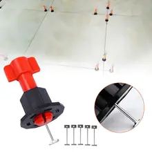 Aiguilles en acier de remplacement, 100 pièces, système de nivellement de carreaux de mur de sol, outils d'installation de carreaux réutilisables