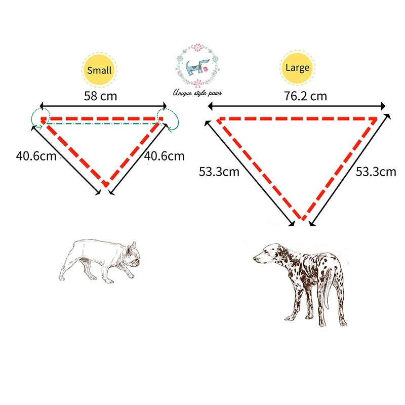 2 шт Уникальный стиль собачьи лапы кошка бандана собака аксессуары продукт для питомца подарок для собаки бандана воротник арбуз листья