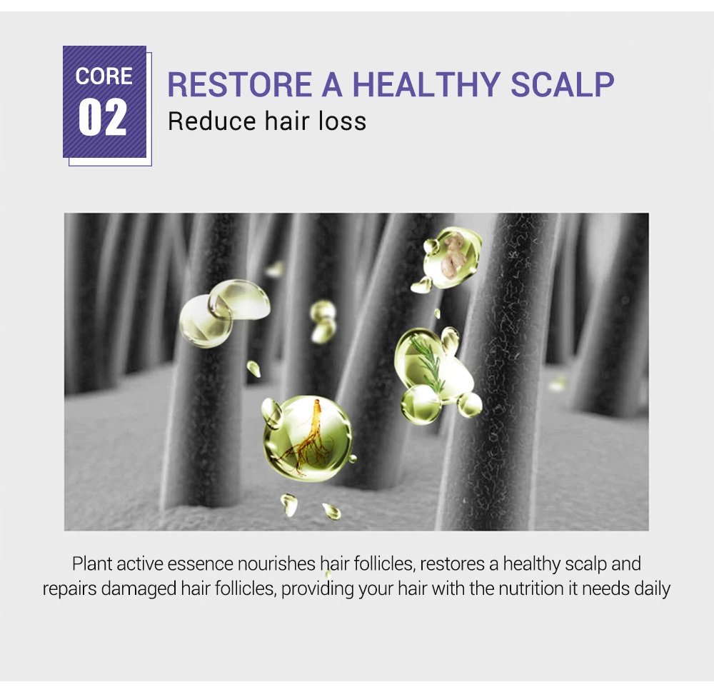 Crescimento do Cabelo Cuidados com o Cabelo Perda de Cabelo Cuidados de Saúde Gengibre Planta Óleo Essencial Estilo Produto Beleza Grosso Rápido Reparação Crescente Unisex 6 cuidados com o cabelo estilo perda de