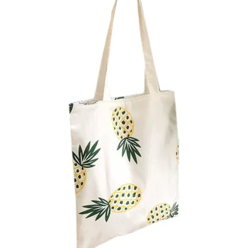 

Canvas Bag Small Fresh Literary Simple Shopping Bag Large Capacity Handbag White