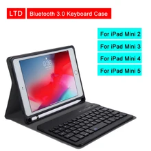 Bluetooth 3.0 Tablet Keyboard Case For iPad Mini 2/3/4/5 7.9 inch Mediapad PU Flip Leather Protective Cover For Apple iPad Case Bluetooth 3.0 Tablet Keyboard Case For iPad Mini 2/3/4/5 7.9 inch Mediapad PU Flip Leather Protective Cover For Apple iPad Case
