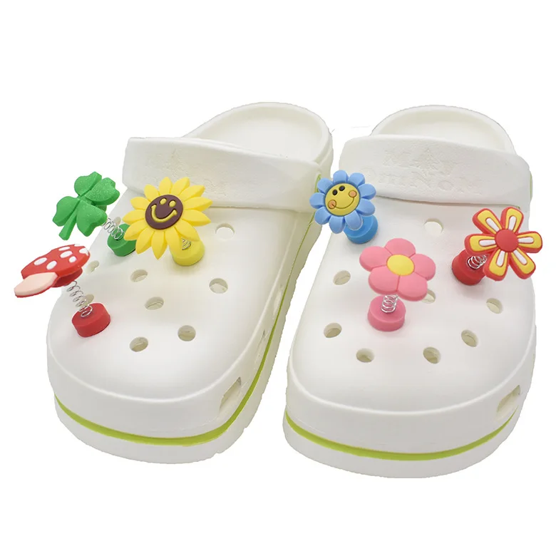 flower crocs